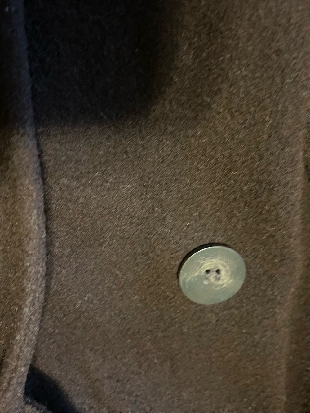 Harold's Double-Breasted Trench Coat in Brown - Picture 3 of 5
